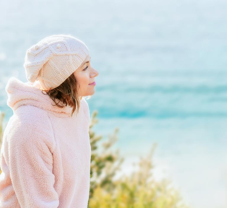 Judith Lowe Beach Gaze Portrait